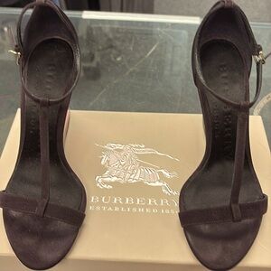 Burberry Suede Sandals